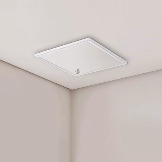 Wandkachel elettrica - Riscaldamento per parete - Cassetta ceramica - Calefont ventilatore - Premium