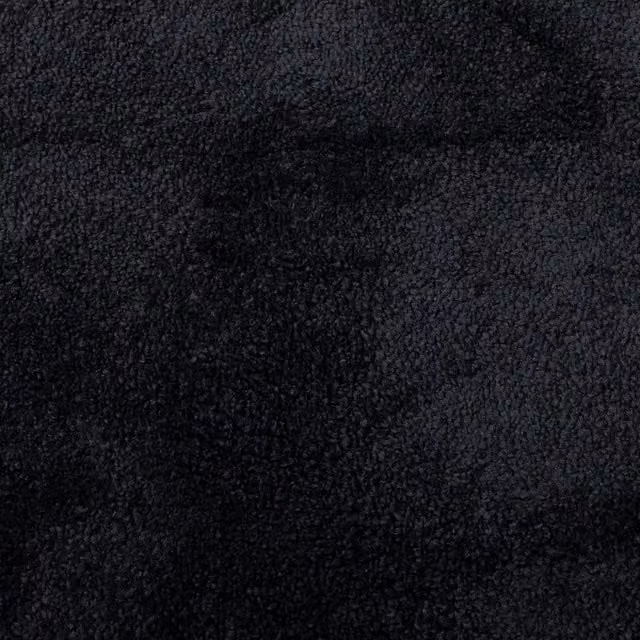 Tappeto OVIEDO moderno a pelo corto nero 200 x 200 cm