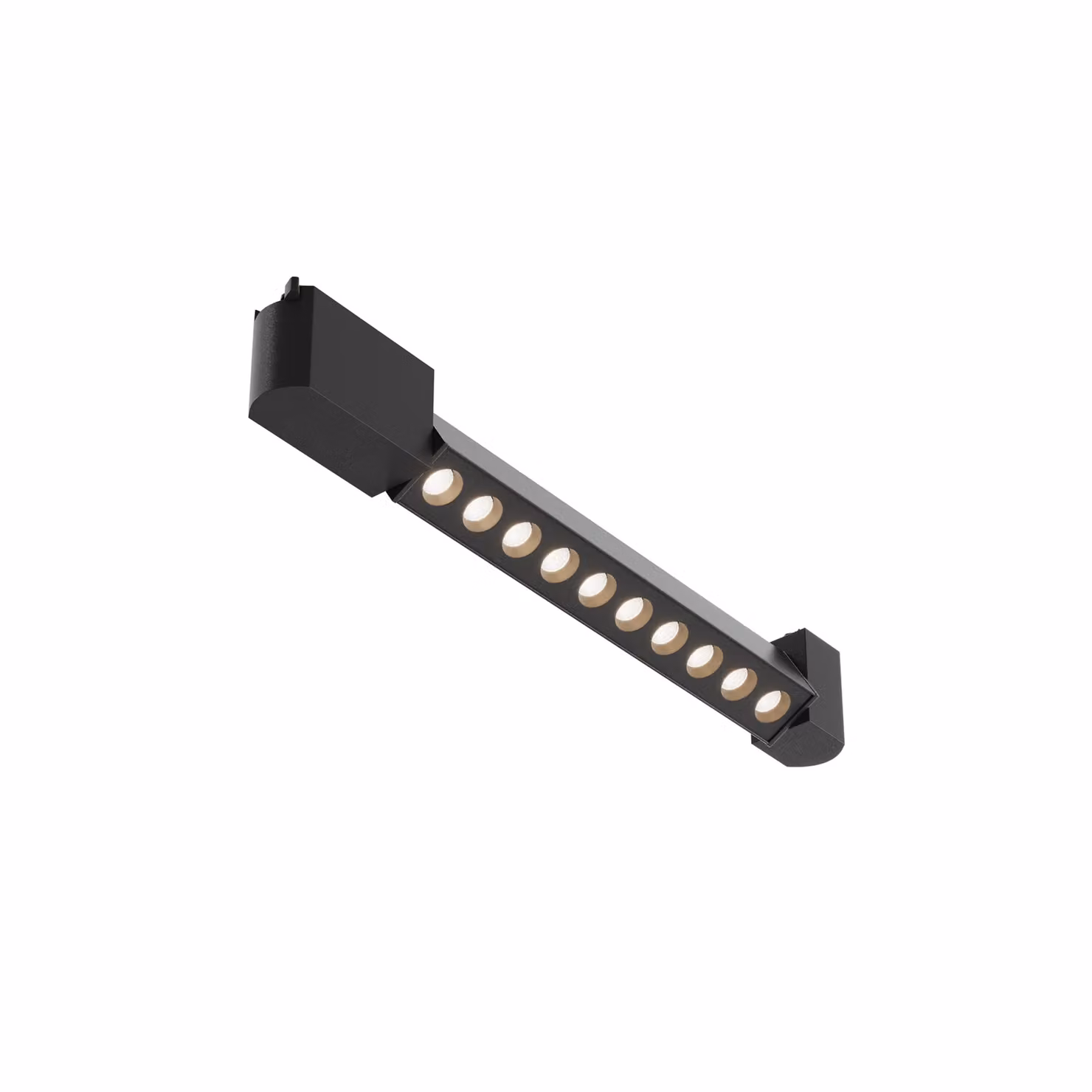 Maytoni apparecchio lineare per sistema a binario monofase UNITY Points LED rosso incl. nero in alluminio e plastica 10W per cucina, camera da letto, soggiorno