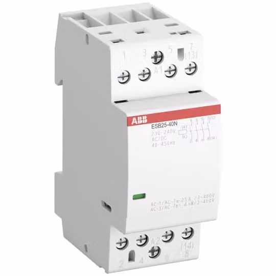 ESB25-22N-14, Contattore, Bianco, IP20, CA/CC, 36 mm, 65 mm