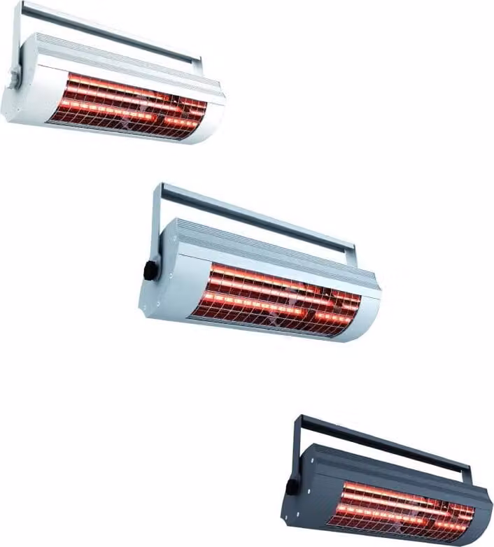 Riscaldatore a infrarossi/radiatore Solamagic 2000 Watt Eco+ (bianco)