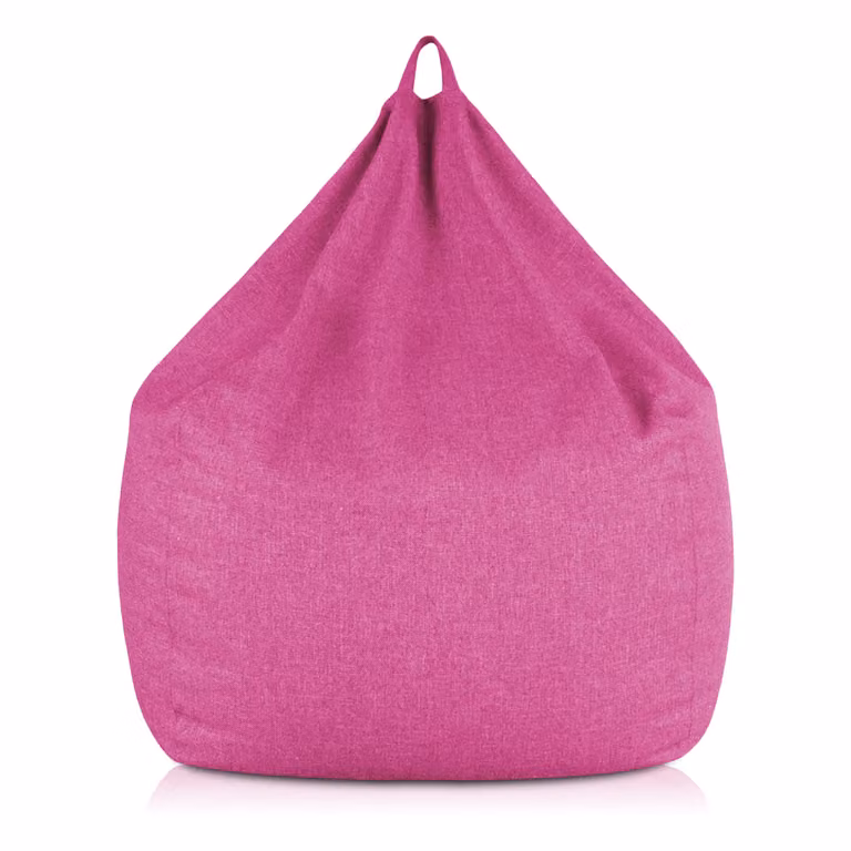 Poltrona sacco Pouf Piuma Fuxia S