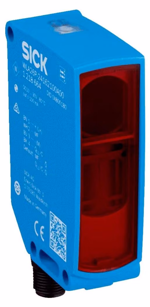 Sensori fotoelettrici compatti SICK WLA26P-24162100A00 WLA26P-24162100A00