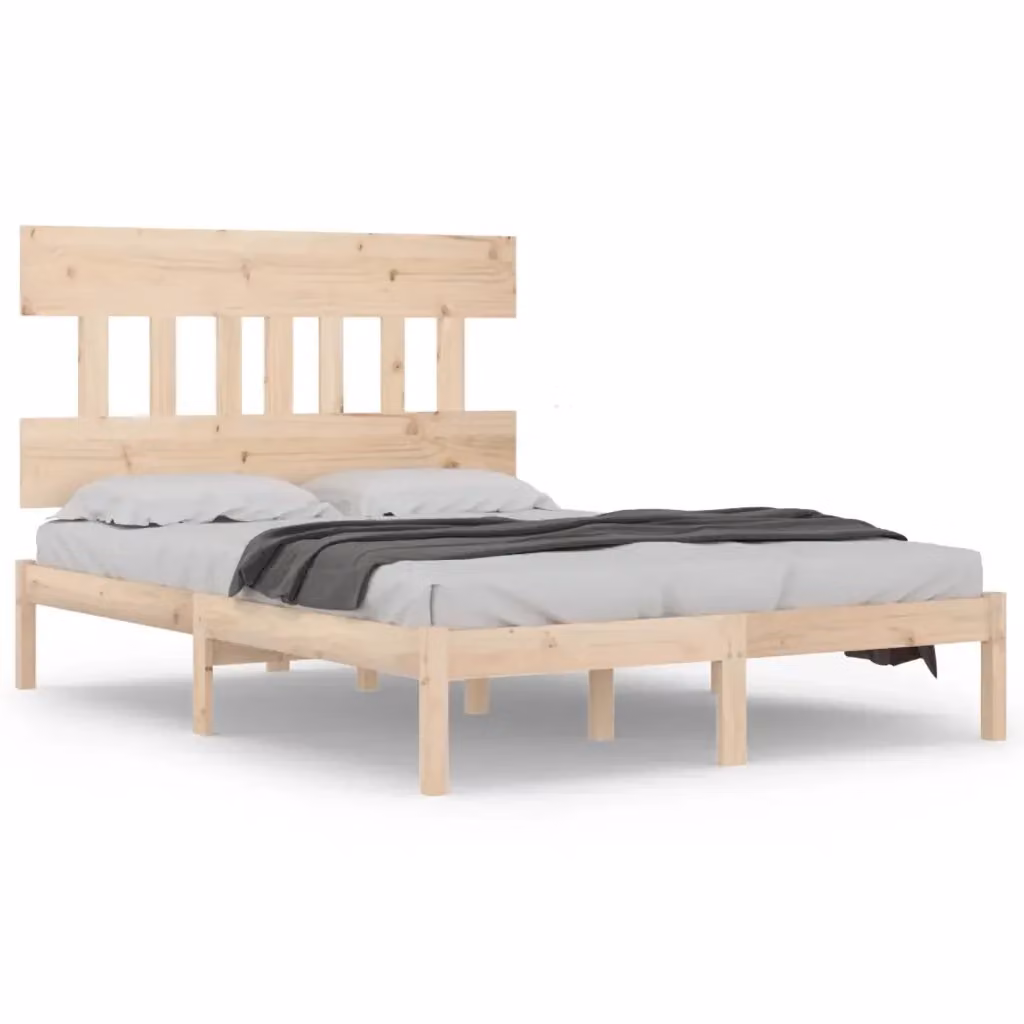 Giroletto in legno massello di pino stile rustico vidaXL L/P: 160 x 200 cm – 2