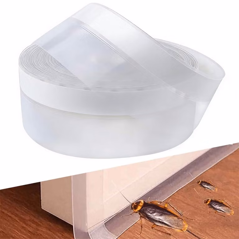 Nastro sigillante in silicone trasparente, 4,5 x 10 metri, autoadesivo