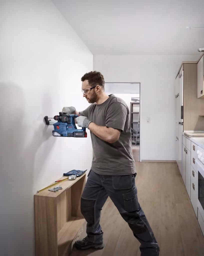 Bosch GBH 18V-22 X Professional Tassellatore Cordless 18 V con ONECHUCK SDS-plus Blu – 2