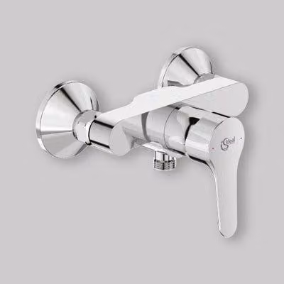 MISCELATORE DOCCIA ESTERNO ALPHA Cromo