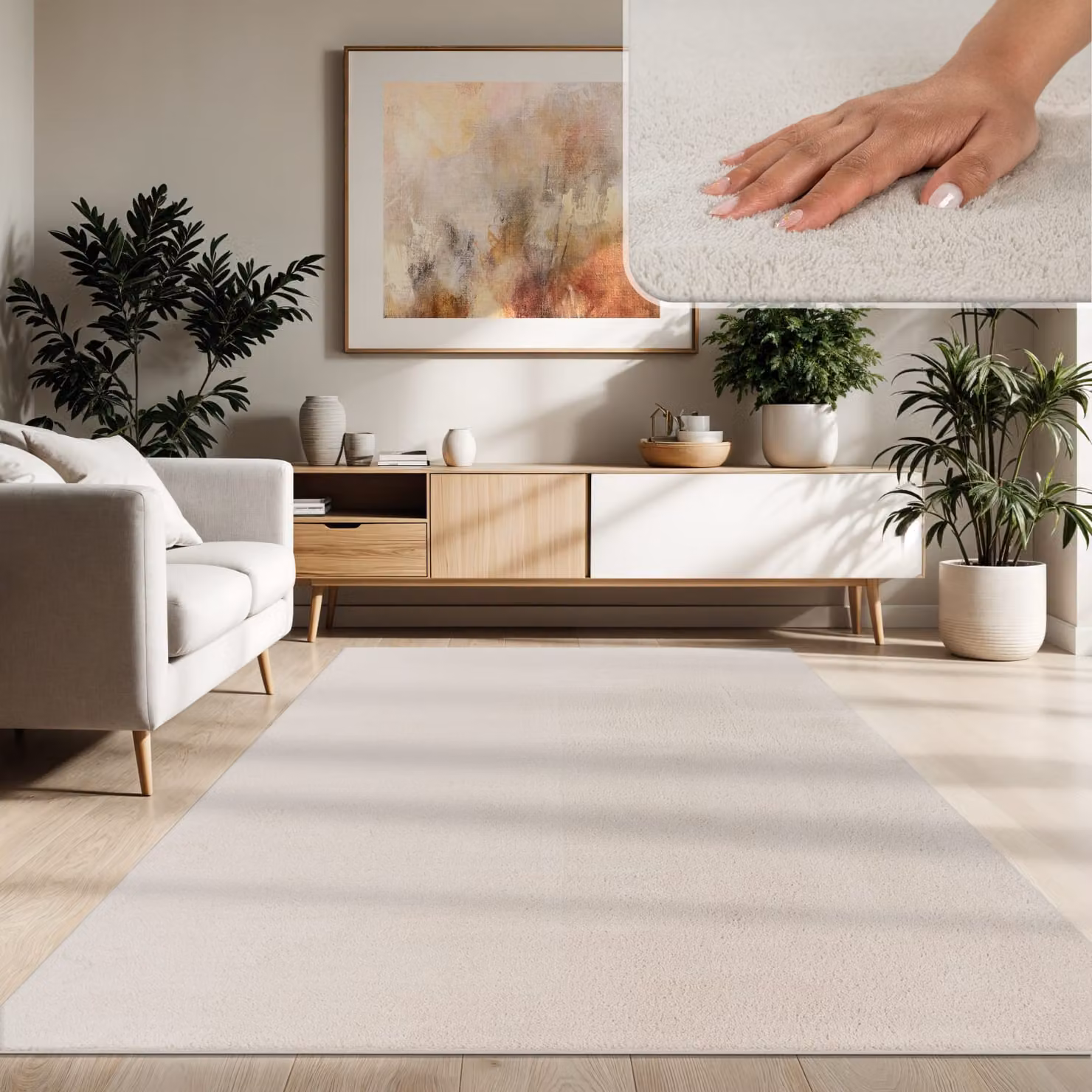 Tappeto Calia Italia beige L: 60 cm, P: 100 cm – 2