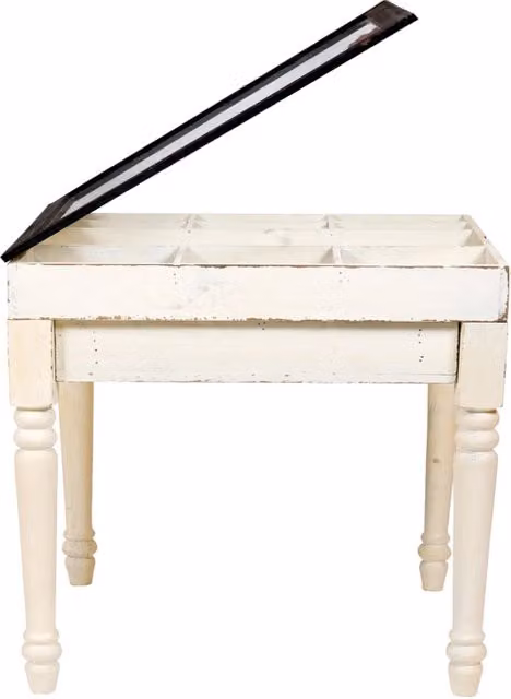 Tavolino con Scomparti H 70 cm