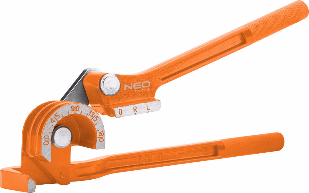 NEO TOOLS Curvatubi 3 in 1, dimensioni del tubo 66,3 mm; 1/4", 8 mm; 5/16", 10 mm; 3/8"