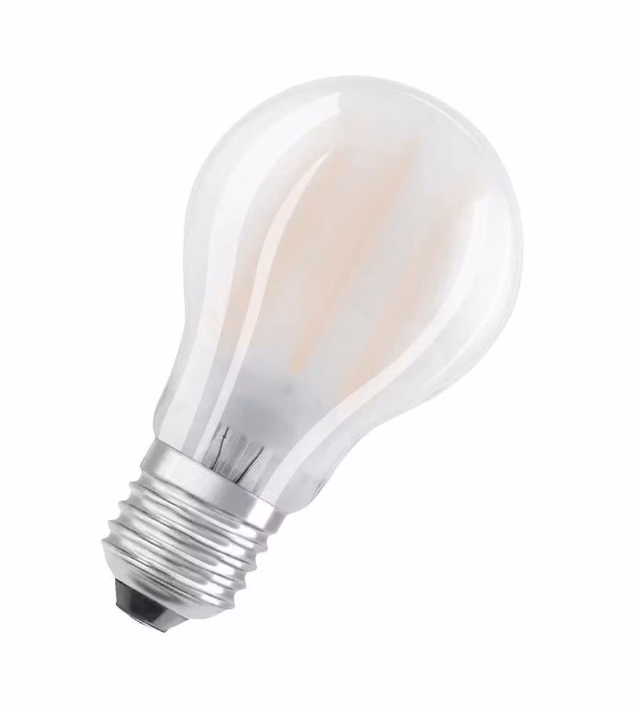 Lampadina LED Osram E27 Filamento Classic A Trasparente 7,5W 1055lm Bianco Freddo 6500K