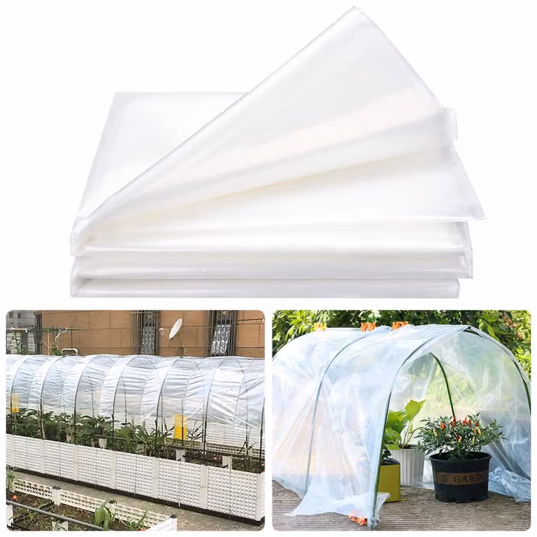 Film in polietilene, dimensioni 3 x 10 metri, ideale per giardinaggio e utilizzo in serre