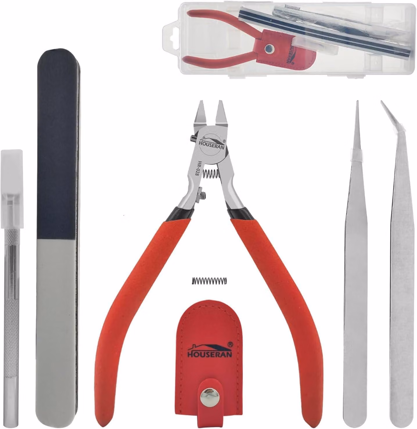 Solidchoice - Kit di modellismo con strumenti per la costruzione e la riparazione di modelli in plastica