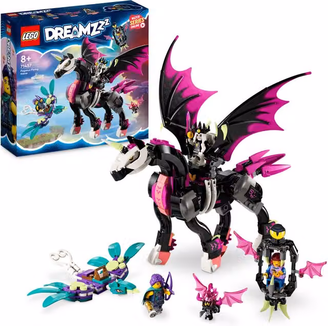 Set di costruzioni Lego Pegaso il cavallo volante multicolore con 482 pezzi