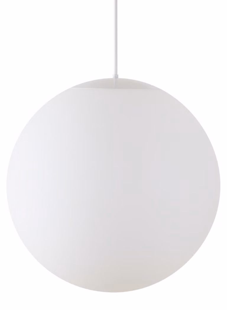 OSMONT ISI60693 ISIS P5 PM-M HP Lampada a sospensione in plastica, bianca, grado di protezione IP40, 4000 K, LED da 65 W