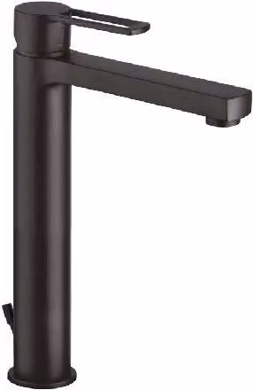 Paffoni Ringo - Miscelatore da lavabo con bocca da 1 1/4, nero opaco RIN085NO