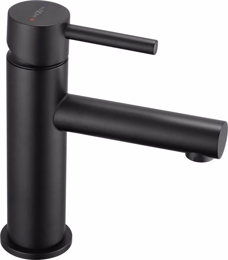 Mexen Elba rubinetto per lavabo, nero - 74100-70