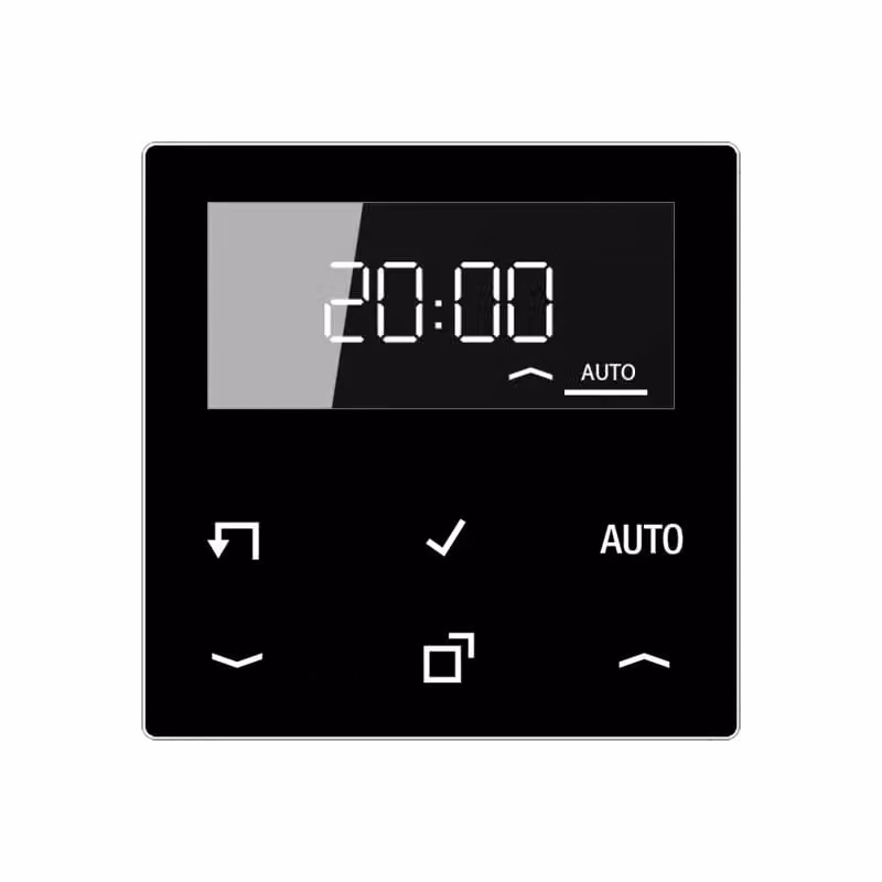Jung A1750DSW Timer Standard con display nero