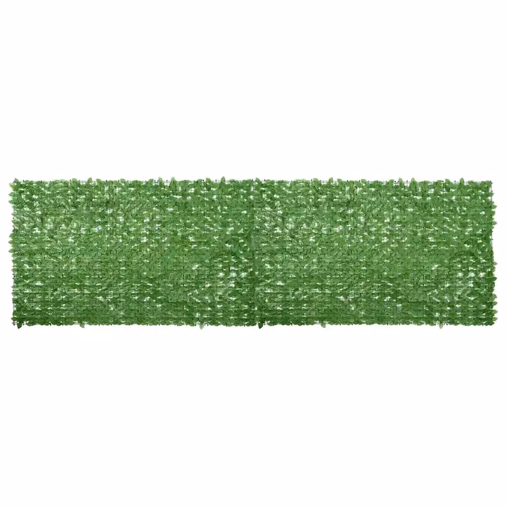 vidaXL Paravento da Balcone con Siepe Artificiale Verde L: 500 cm, H: 150 cm