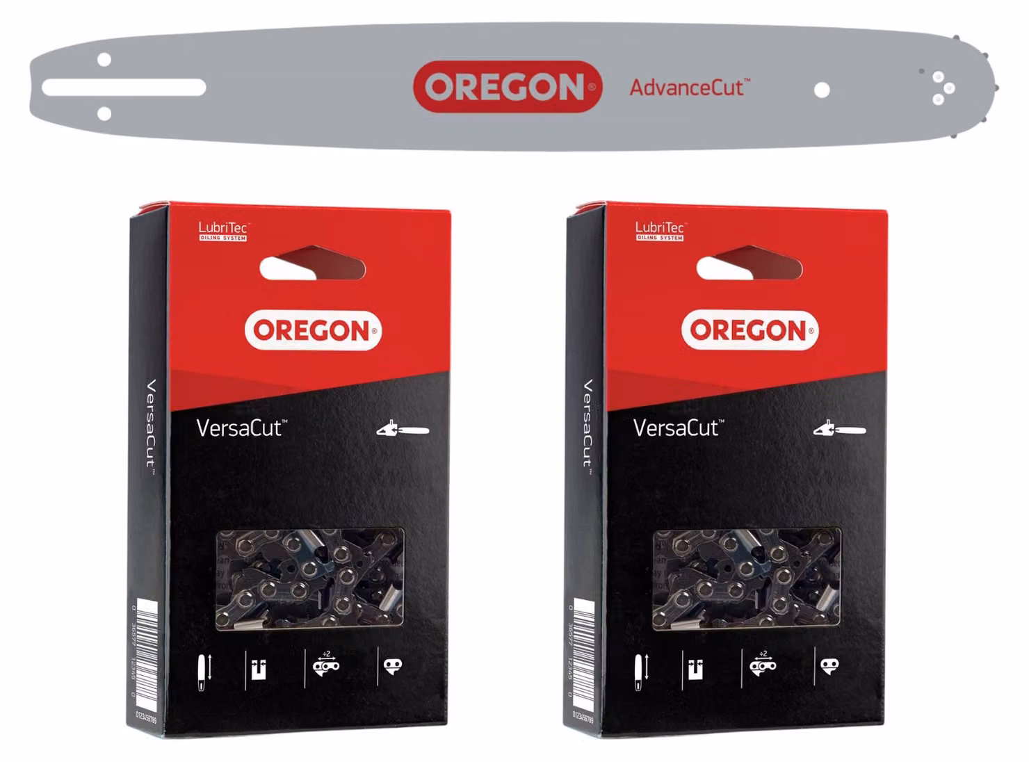Oregon VersaCut Kombo + 2x catena 40 cm 3/8" LP 1,3mm 56 TG ( 561660 )