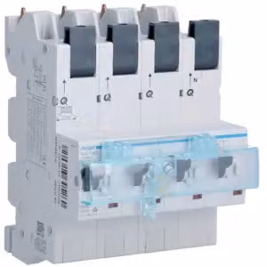 Interruttore SLS a 4 poli 3P+N, caratteristica Cs, 63 A, per sbarre collettrici QuickConnect