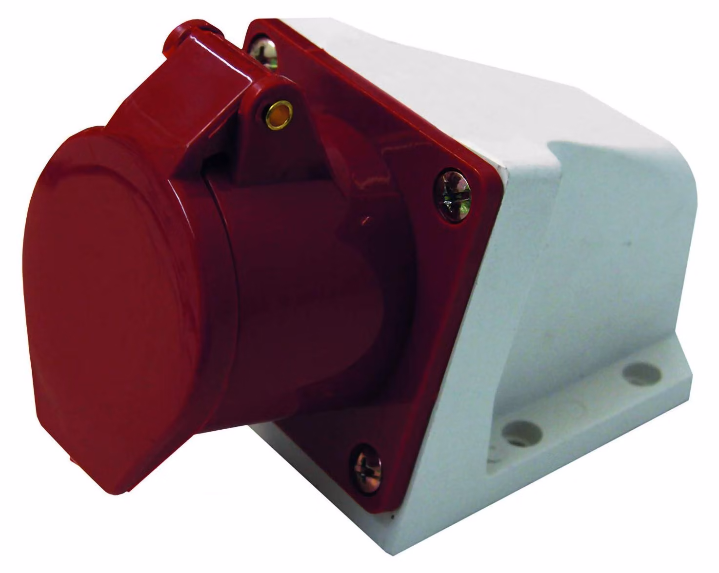 Prese a muro industriali, angolate, 16 A, grado di protezione IP44