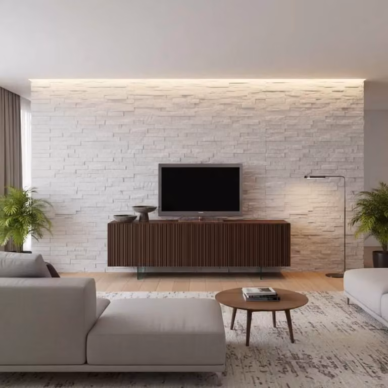 Porta TV contemporaneo Mobili 2G in legno di frassino marrone con 3 ante e gambe in vetro L: 166 cm, P: 47 cm, H: 60 cm