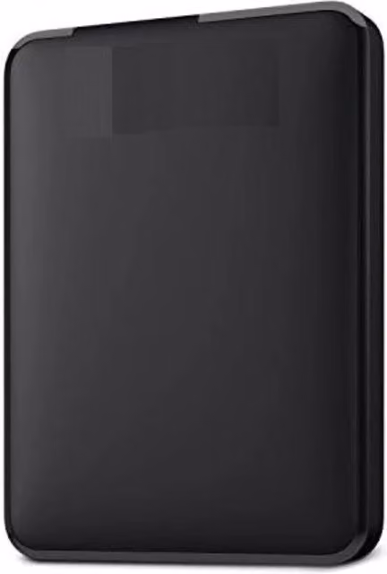 Disco Rigido Esterno Western Digital da 4TB Nero con Connessione USB-A e USB-C