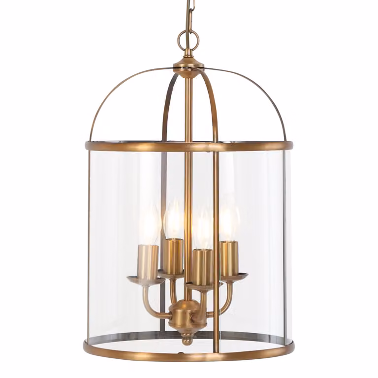 Lampada a sospensione - bronzo - Pimpernel - vetro metallo - Ø 31cm - E14 - 5972BR - Steinhauer