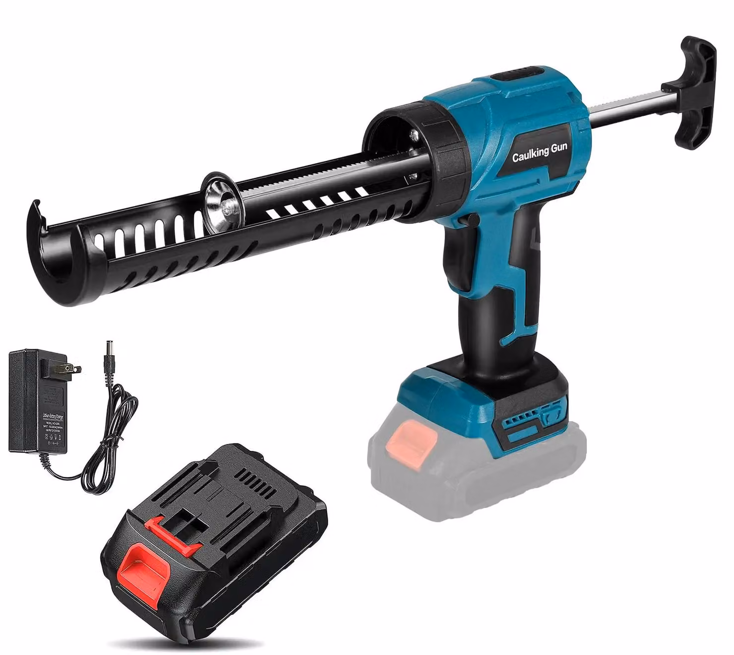 Pistola a caldo, funzionamento senza fili, controllo della velocità regolabile, una batteria