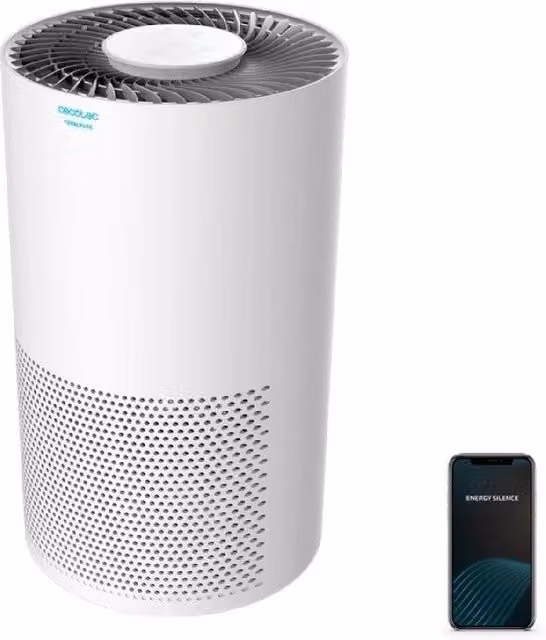 Purificatore d'aria Cecotec TotalPure 2000 Connected bianco con filtro HEPA, carboni attivi e controllo via App e Wi-Fi