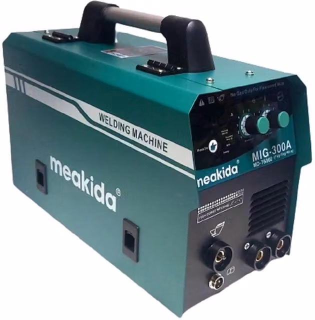 Saldatrice Multifunzione Mig/Mma Trade Shop No Gas con Filo Continuo ed Elettrodo 1-5 Kg 300a Verde – 1