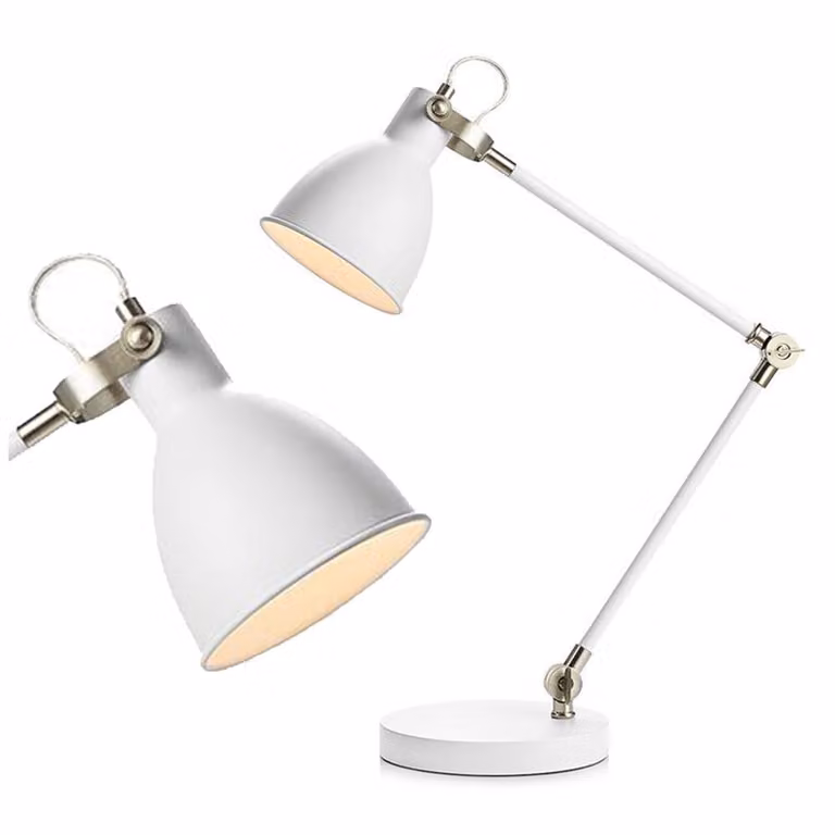 Lampada da tavolo HAUS a 1 luce bianca