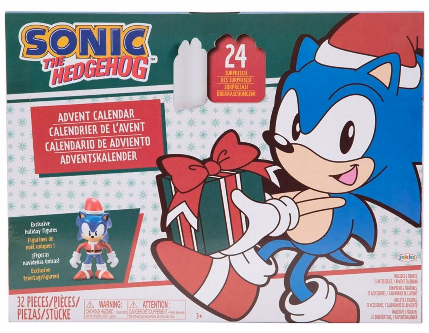Calendario dell'Avvento Jakks Pacific, Sonic the Hedgehog