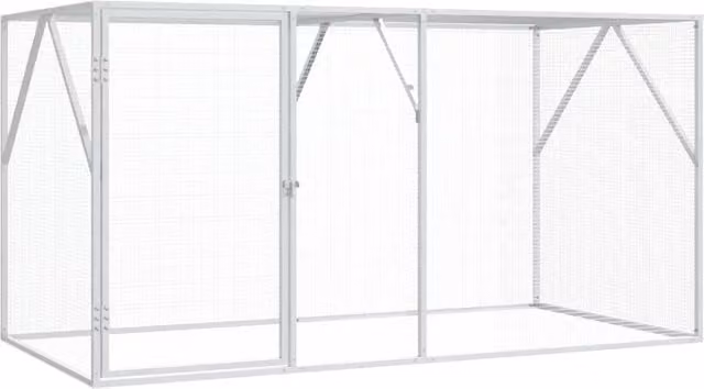 Gabbia per uccelli Argento 208 x 102 x 108 cm 4100925