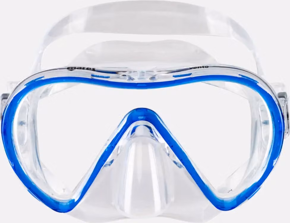 Maschera Mares VENTO, colore blu-chiaro