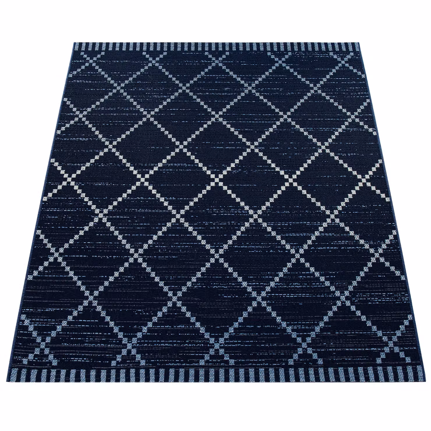 Tappeto per interni ed esterni Katrina blu 80 x 150 cm – 2