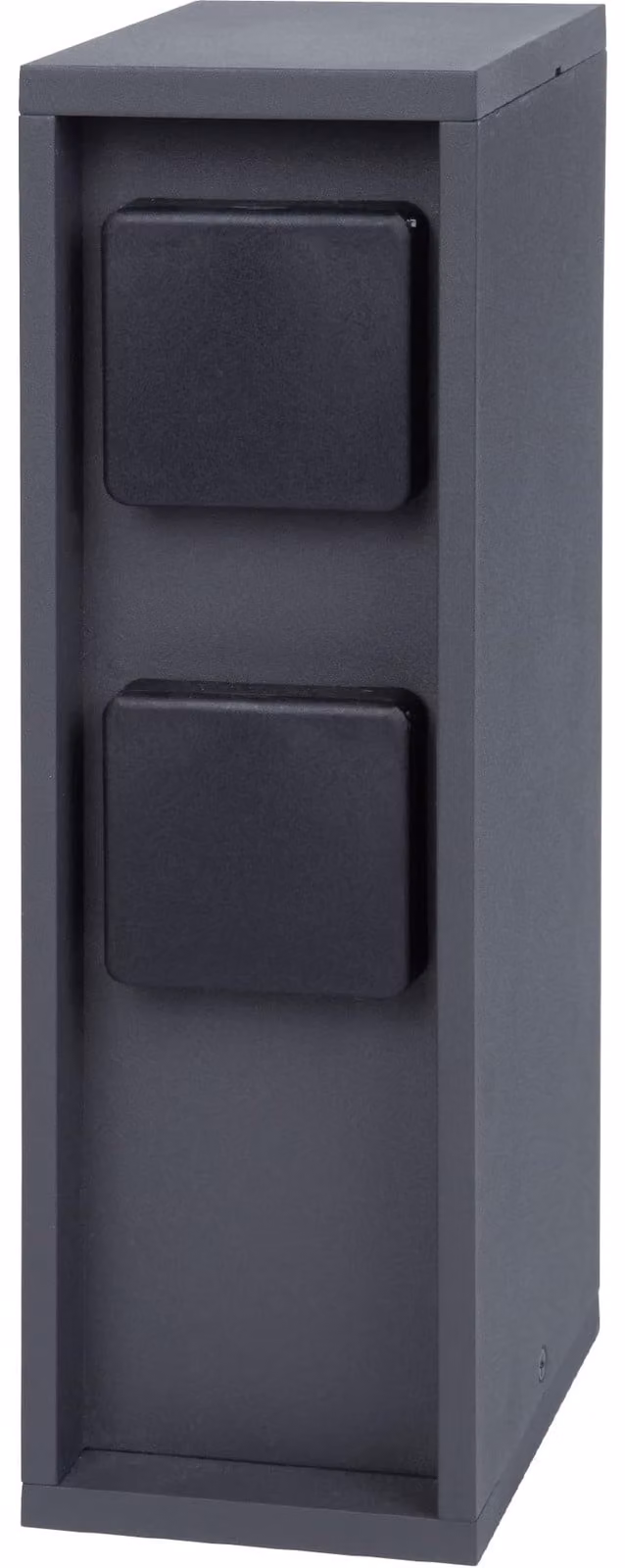Prese esterne Bold Pado, modello a 4 prese, colonna per prese da giardino, colore antracite