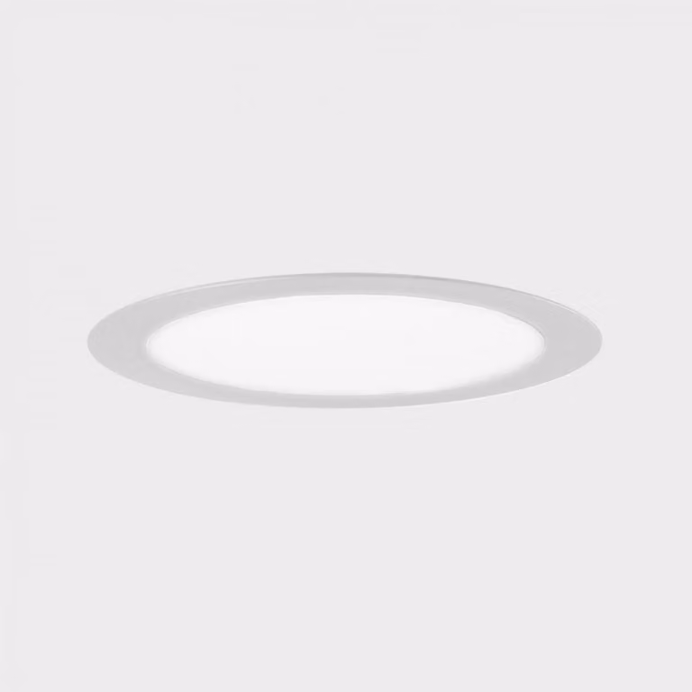 KOHL LIGHTING KOHL-Lighting DISC apparecchio da incasso con cornice 500 mm bianco 48 W CRI 80 4000K PHASE CUT