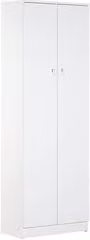 Armadio Multiuso Sarmog 168 con 2 Ante Battenti Bianco Opaco L/P/H: 60 cm