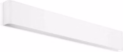 Lampada Da Parete Delta Ap D061 Ideal-Lux Bianca con LED 3000K Luce Calda