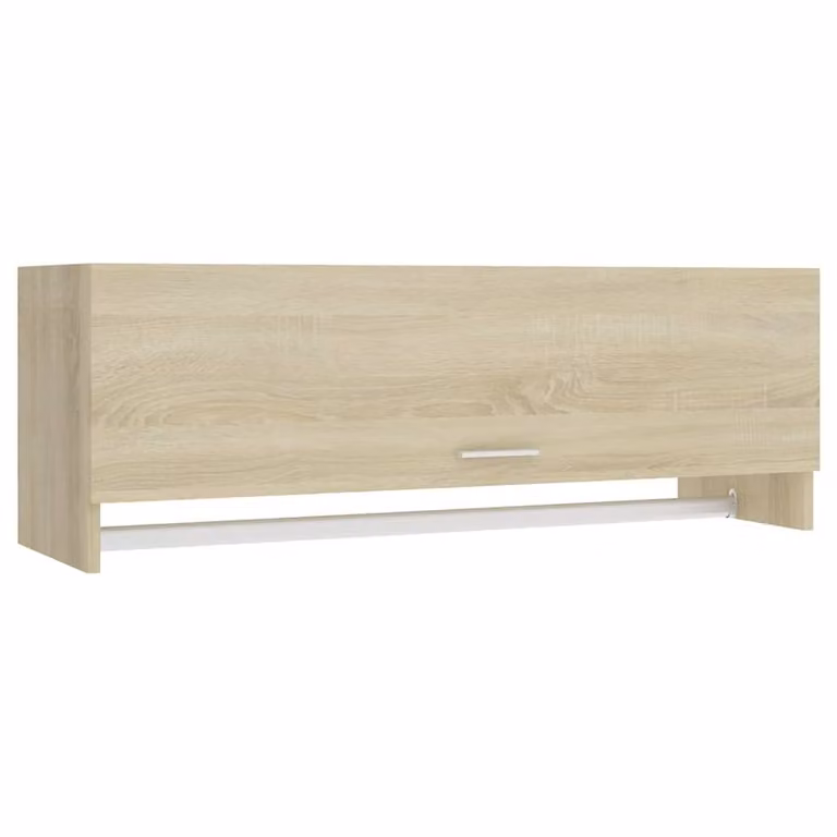 Armadio Rovere Sonoma 100x32,5x35 cm in Legno Multistrato