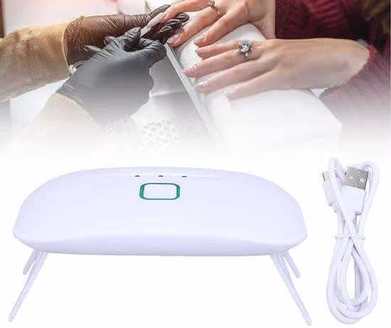 Lampada UV con doppia sorgente luminosa, rapida polimerizzazione, tempi di polimerizzazione regolabili: 60/90/150 secondi, controllo a 3 livelli per resine UV, ideale per applicazioni artistiche, artigianali e per ordini da studi professionali (28 support