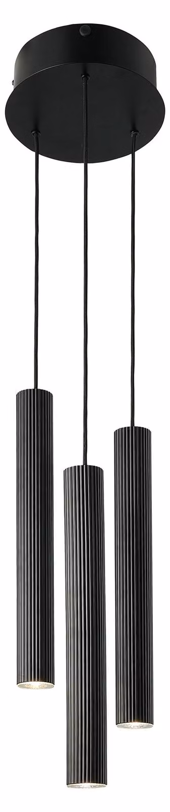 LED smerlato NORDLUX Vico 3 o 4 spot, Variante: 3 x 5 W, GU10, nero