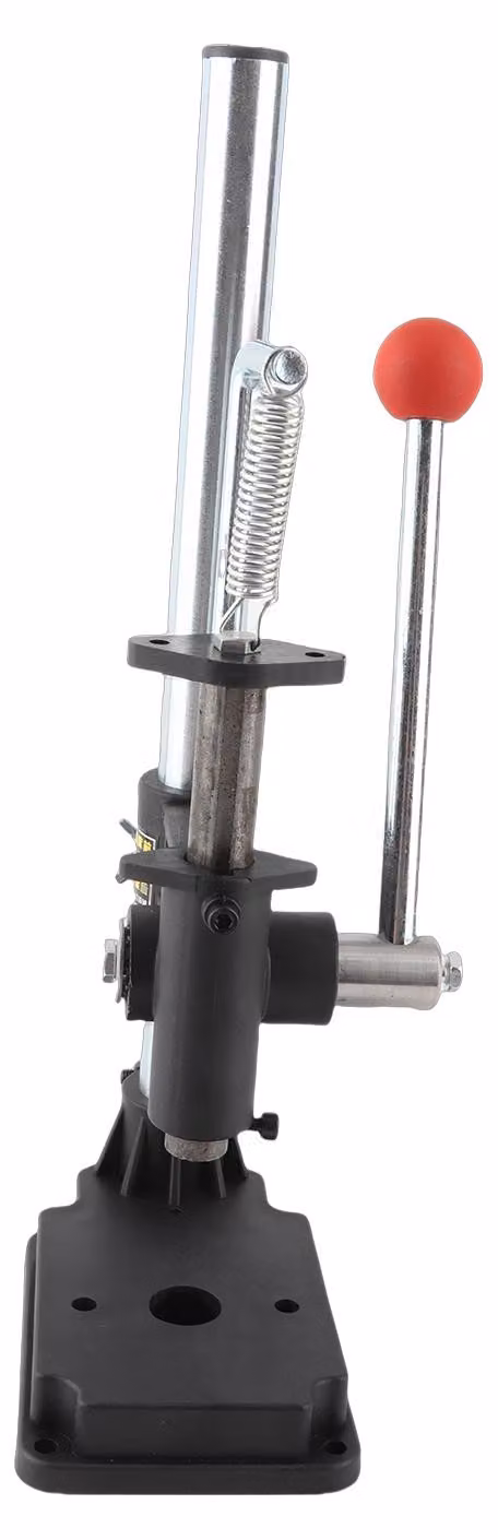 Piccola macchina manuale per punzonatura e foratura, perforatrice per pelle, strumento di punzonatura per la creazione di fori fai-da-te, con mandrino per trapano