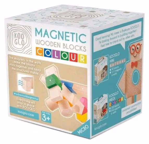 Blocchi di legno Micro Airplane - Kooglo