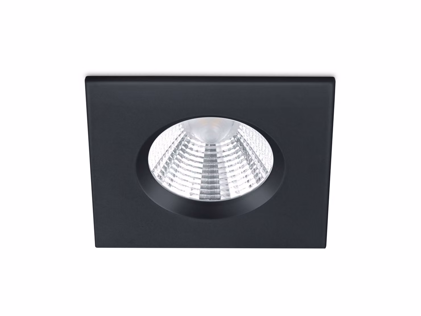 Trio da incasso Zagros 8,5 x 8,5 cm nero opaco