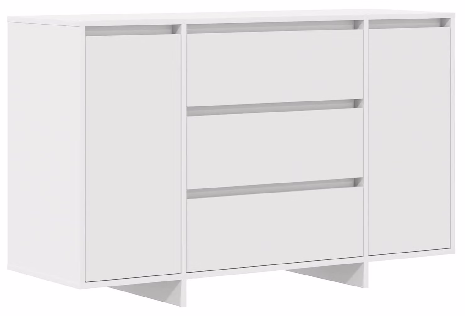 Credenza con cassetto Bianco 120 x 41 x 75 cm Legno multistrato