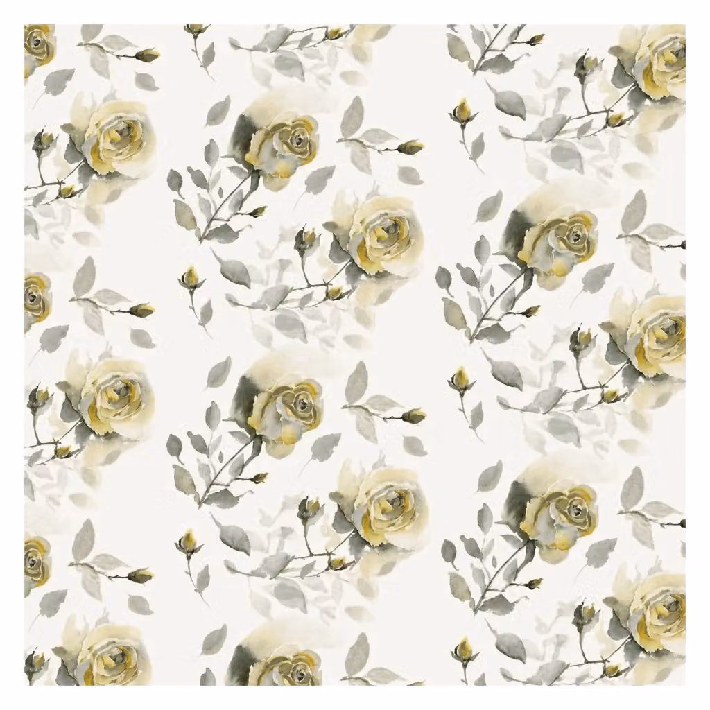 Set Completo Letto Matrimoniale DMORA in Raso Giallo e Bianco, L/P: 180 x 200 cm – 2
