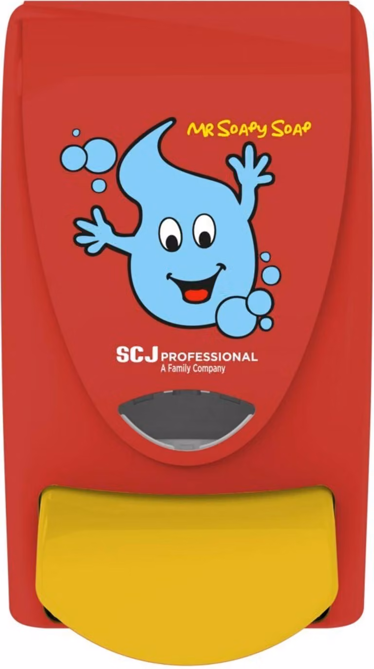 Distributore Stoko per sapone Mr Soapy con cartuccia da 1 litro